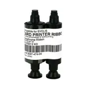 R3012 Ribbon For Evolis ID Card Printers KO-250 Prints Black Mono Ribbon