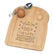 You're My Favourite Photographer Stars Breakfast Dippy Egg Cup Board Funny