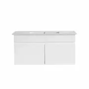 750*370*520mm Wall Hung Slim Vanity Basin Sink Storage Cabinet