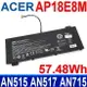 ACER AP18E8M 原廠電池 AP18E7M Nitro 5 AN515-43 AN515-44 AN515-54 AN515-55 AN517-51 AN517-52 Nitro 7 AN715 A715-74G ConceptD 5 CN515-71P Predator Helios 300 PH315-52 PH317-53