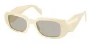 Prada PR 17WS 21D5J2 Men's Sunglasses White Size 49