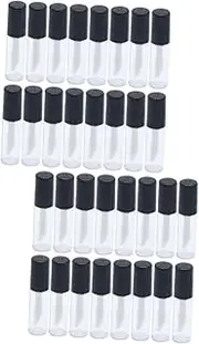 Ipetboom 2sets 1.5ml Empty Lip Gloss Bottles Plastic Lip Gloss Containers Leakproof Portable 50pcs*2