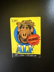 Vintage 1987 Topps ALF -Series 1 -Trading Card Wax Pack Factory Sealed