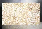 Quartz Slab Table – Premium Natural Stone Dining or Accent Table for Elegant art