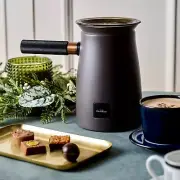 Hotel Chocolat Chocolate Drink Maker "Velvetiser" Charcoal Gray