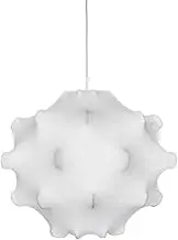 CJLWSLCO Simple Creative White Metal Silkworm Rhombus Pendant Lightled Bedroom Study Living Room Dining Room Mall Decoration Hanging Lamp LEDE27 Light Source Chandeliers Modern Simple Home Lighting Fi