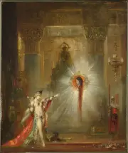 Gustave Moreau - l'Apparition Giclee Fine Art Print on Canvas Wall Decor 36"