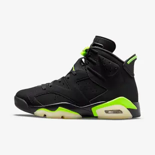 Nike 籃球鞋 Air Jordan 6代 Retro 男鞋 Electric Green AJ6 喬丹 黑綠 CT8529003