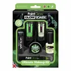 Fright Fest Glow in the Dark Ultimate Makeup Kit Halloween Make Up Paint Glow