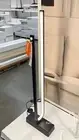 Ikea PILSKOTT LED floor lamp, smart black Dimmable, modern graphic shape 44" NEW