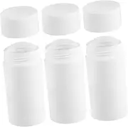Beaupretty 3pcs Refillable Stick Tubes Travel -up Containers for Projects for Solid Lotions and Deodorants Compact and Portable Go Use