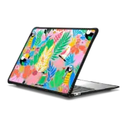 MacBook Air 13-inch (M1 / Intel) Impact Case Exotic Birds Pattern Tropical Hummingbird Parrot Cockatiel