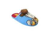Toy Story Boys Woody 3D Polyester Slippers (Blue/Red) - UTNS5921