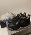 Size 11.5- Air Jordan 4 Retro Bred Reimagined & Jordan 1 AJKO Low SP Union White