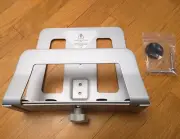 SMALL PC COMPUTER TOWER ADJUSTABLE CPU HOLDER V7WMC, For Medical POS Cart – NEW!