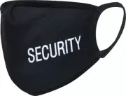 Reusable Face Mask 3 Layer Flexible Soft Durable Face Cover With Security Print