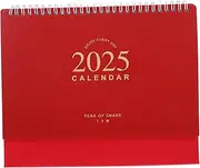 SECFOU Desk Calendar Small Monthly Planner for Office Home School Elegant Design Aesthetic for Teachers Professionals