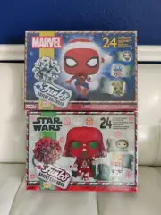 Funko Pop Pocket Pop Advent Calendar Marvel Star Wars Holiday 24 Pc Each SEALED