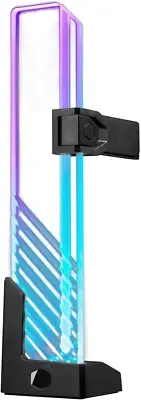 Masteraccessory ARGB GPU Support Bracket, Edge-Lit ARGB Tempered