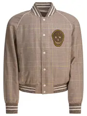 [Alexander Mcqueen] Alexander Mcqueen-Blouson Giacche Beige-Uomo 48