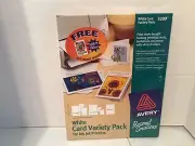 Avery #3200 White Card Variety Pack For Ink Jet