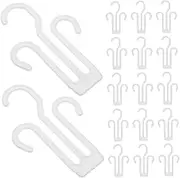 HYTROVE Shoe Hangers for Wardrobes: 50pcs Plastic Shoes Hanging Shelf Space-Saving Drying Rack