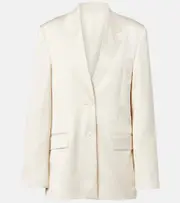 [Toteme] Toteme Satin blazer AU 6 white