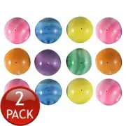 2 x Marble Dome Popper 45mm Bounce Toy Assorted Designs Super Pop Ball Push Fly