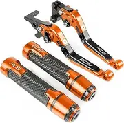 Handlebar Kits for RC8/R 2009-2016 2015 2014 2013 2012 2011 2010 Motorcycle Accessories Brake Clutch Levers Handlebar Hand Grips Ends RC8 (Color : R Set of Styles)