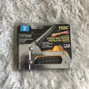 Brand New Arrow Fastener Co Llc T55C Staple Gun Yellow/Chrome