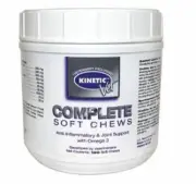 Kinetic Vet Complete Soft Chew MSM Inflammation Joint Support Dog 120 Count