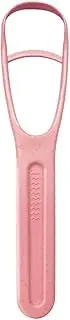 Tongue Cleaners Tongue Scraper Tongue Coating Brush Tongue Cleaner for Healthy Oral Care Mouth Hygiene,Pink