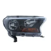 Ford Ranger 2015-2019 Headlight Headlamp Black Drivers Side Offside Right