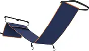 COMNESTBI Lightweight Foldable Foot Hammock for Travel Comfortable Foot Rest for Airplane Train and Long Car Journeys for Adults and Portable Travel Accessory