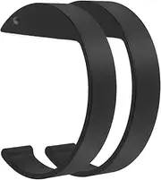 JEWEDECO 2pcs Purse Hanger Holder Aluminium Desk Hook for Backpacks Headphones Folders Versatile Table Storage for Home Office and School Clutter Workspace