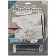Royal & Langnickel(R) Sketching Made Easy Kit 9"X12"-Country Wagon SKBN-11