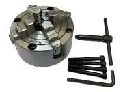 125MM 4 JAW INDEPENDENT LATHE CHUCK FRONT MOUNT RDGTOOLS