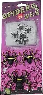 Halloween Spider Web Decoration,Creative Party Supplies Spider Webs - Spider Decoration Halloween Indoor Decorations Strong Stretch for Halloween Costume Parties