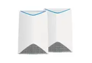 NETGEAR SRK60100NAS Orbi Pro AC3000 Tri Band Whole Home Wi-Fi System -2 Pieces -