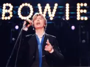 David BOWIE performing live onstage at Verizon Amphitheater Music Old Photo 7