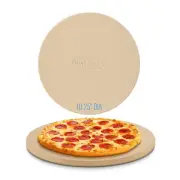 Pizza Stone, 10.25 Inch Round Pizza Grilling Stone, Small Pizza Stone for Ove...