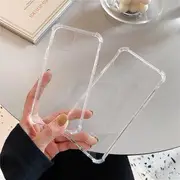 Transparent Mobile Case - iPhone 16 Pro Max / 16 Pro / 16 Plus / 16 / 15 Pro Max / 15 Pro / 15 Plus / 15 / 14 Pro Max / 14 Pro / 14 Plus / 14 / 13 Pro Max / 13 Pro / 13 / 13 Mini / 12 Pro Max / 12 Pro / 12 / 12 mini / iPhone 11 Pro Max / 11 Pro / 11 Transparent - iPhone 14 Pro Max