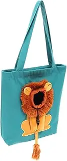Convenient Pet Shoulder Bag Cat Dog Carrier for Travel Lightweight Breathable Sturdy Canvas