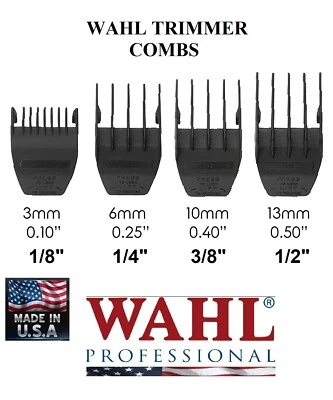 Wahl ATTACHMENT GUIDE COMB SET Fit PEANUT,NEO,BERET,Sterling BULLET,MAG Trimmers