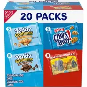 Nabisco Fun Shapes Variety Pack, Barnum's Animal Crackers, Teddy Grahams and CHI