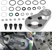 V-SEK 115225FS Fast Strike Power Trim Motor Seal Kit & Outboard Trim/Tilt Pin Wrench MT0006 32mm x 4mm/4.5mm (YB-06175-1A) Compatible with Yamaha Suzuki Johnson Evinrude Honda O-Rings
