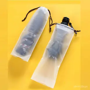 台灣發貨 抽繩雨傘套 透明雨傘收納袋 雨傘套 PVC袋 透明袋 收納 防水袋 傘套 防水套 拉繩式雨傘套 束口袋 透明袋