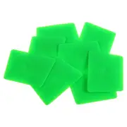 15pcs Ultra Thin Plastic Opening Card Flexible Pry Opening Tool Repair, Green
