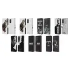 OFFICIAL LIAM GALLAGHER GRAPHICS LEATHER BOOK CASE FOR SAMSUNG PHONES 1