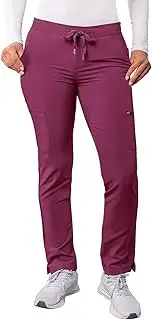 [Adar Uniforms] Adar Addition Scrubs for Women - Skinny Leg Cargo Drawstring Scrub Pants